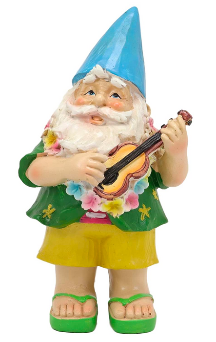 Hawaii Themed Vacation Garden Papa Gnome