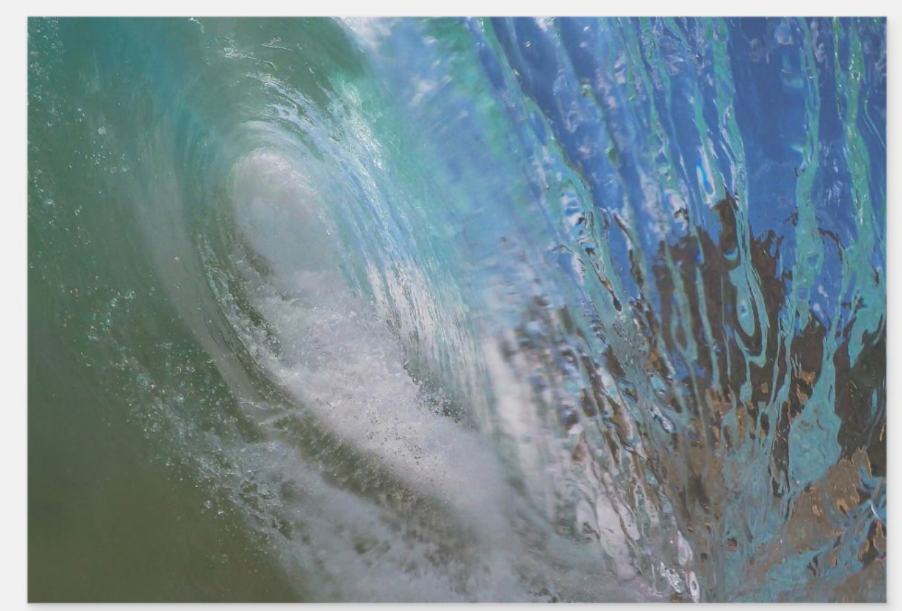 Maui Wave Wrapping Paper Flat Sheets Set of 3