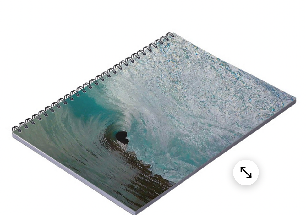 Makena Maui Spiral Keepsake Notebook