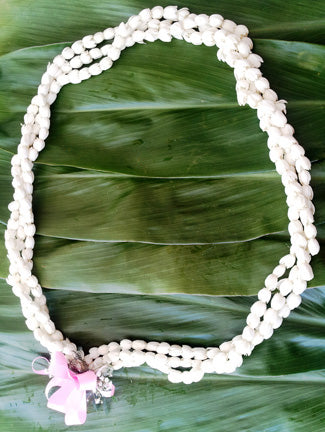 Triple Strand Pikake Lei