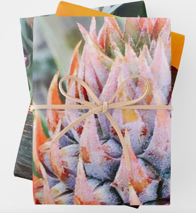 Maui Paradise Wrapping Paper Flat Sheet Set of 3